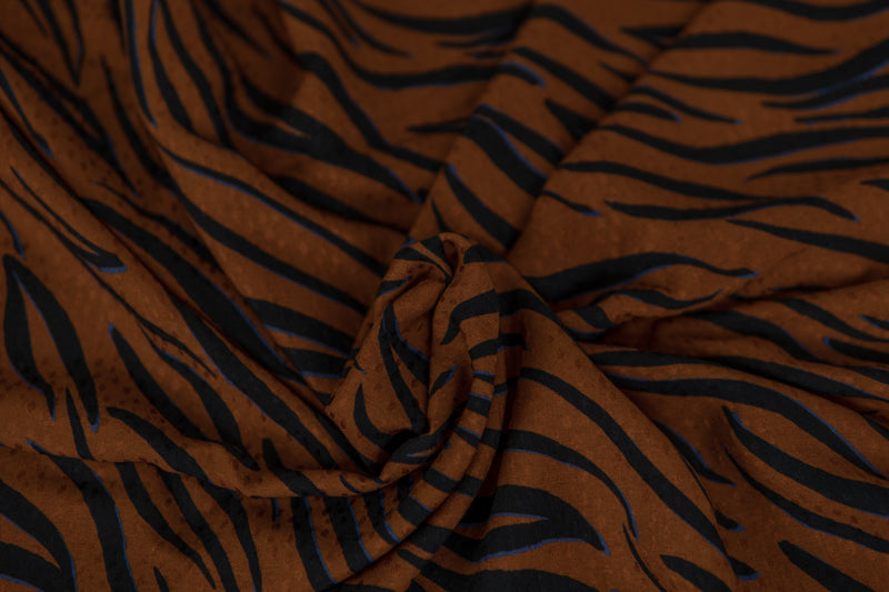 Fabric Godmother "Like A Zebra" Viscose Jacquard, multiple lengths