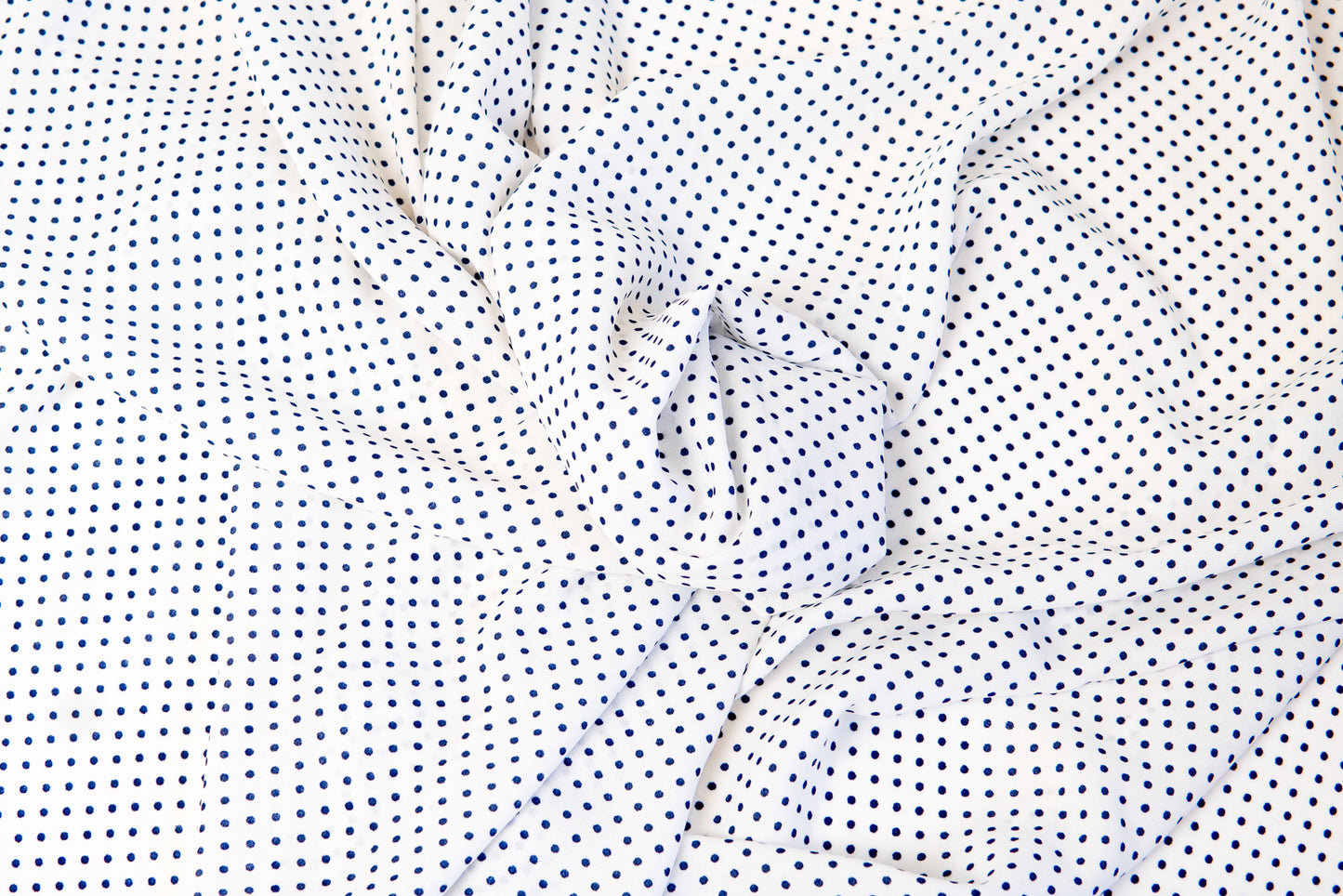 Navy Pin Spot George's, price per metre
