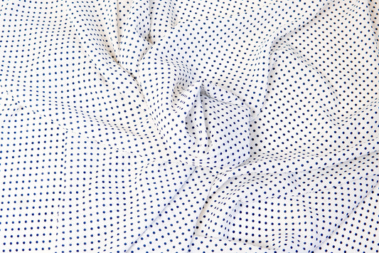 Navy Pin Spot George's, price per metre